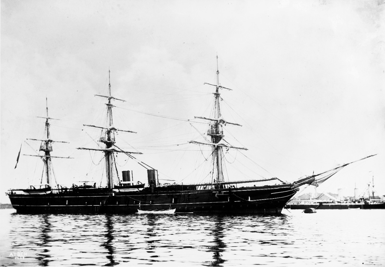 ATJEH (Dutch Cruiser, 1876-1934.)