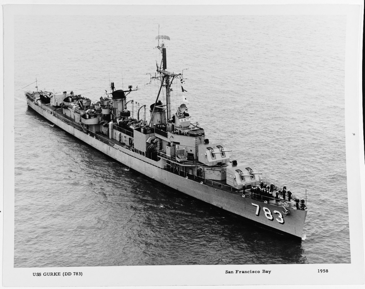 USS GURKE (DD-783)