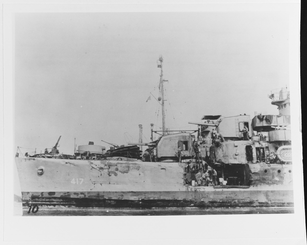 USS MORRIS (DD-417)