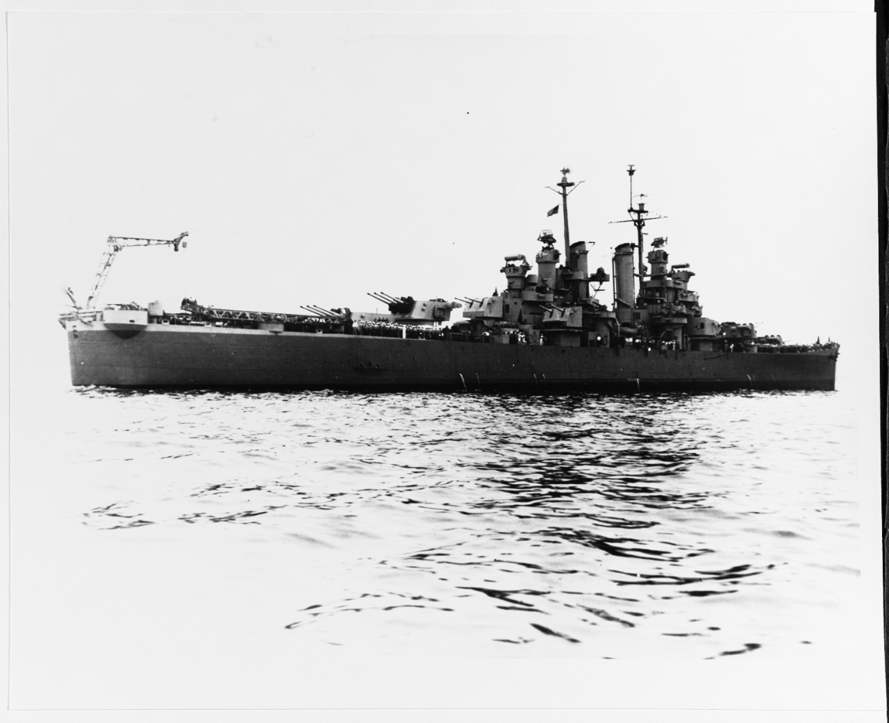 Photo #: NH 94704  USS Portsmouth (CL-102)