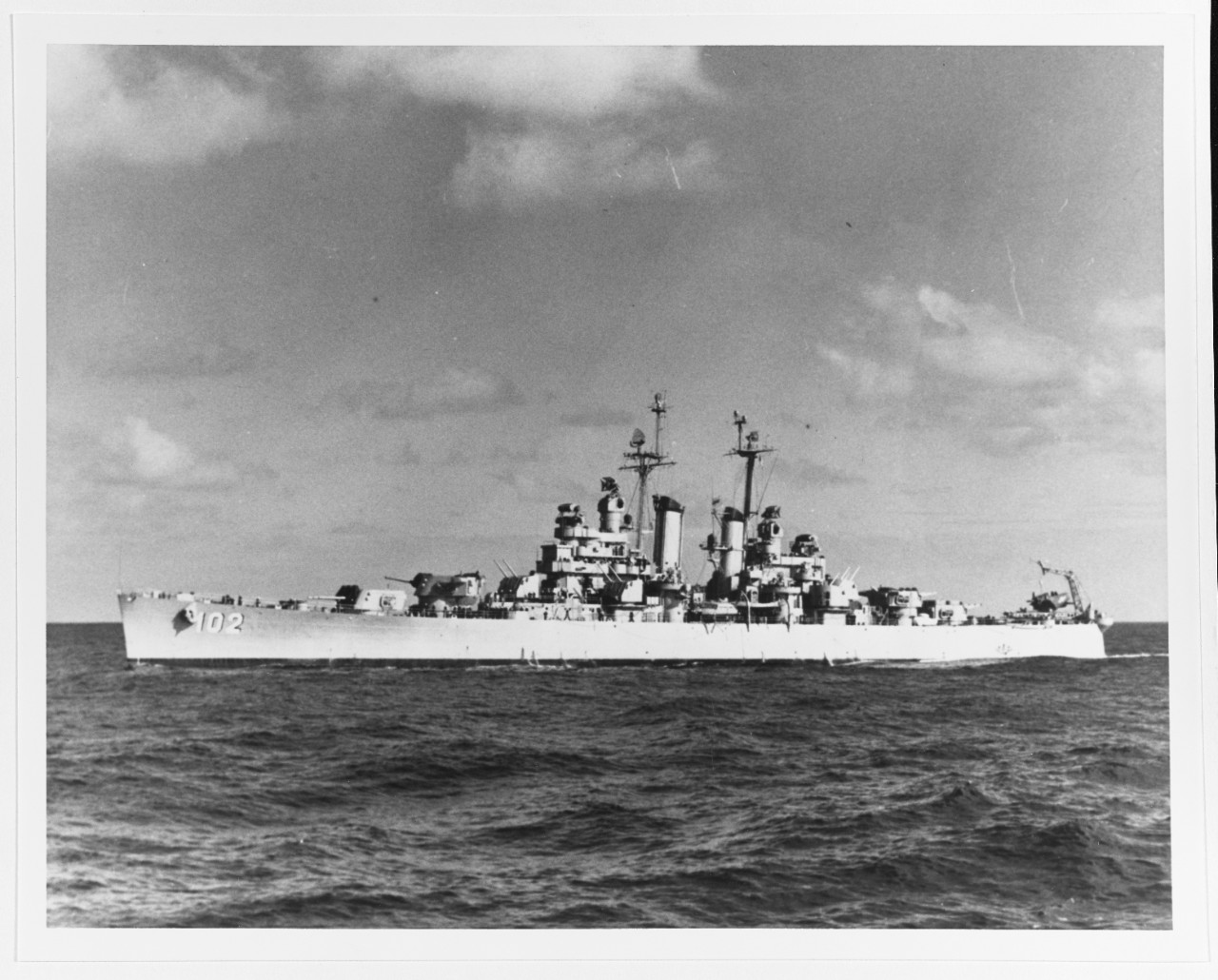 Photo #: NH 94707  USS Portsmouth (CL-102)