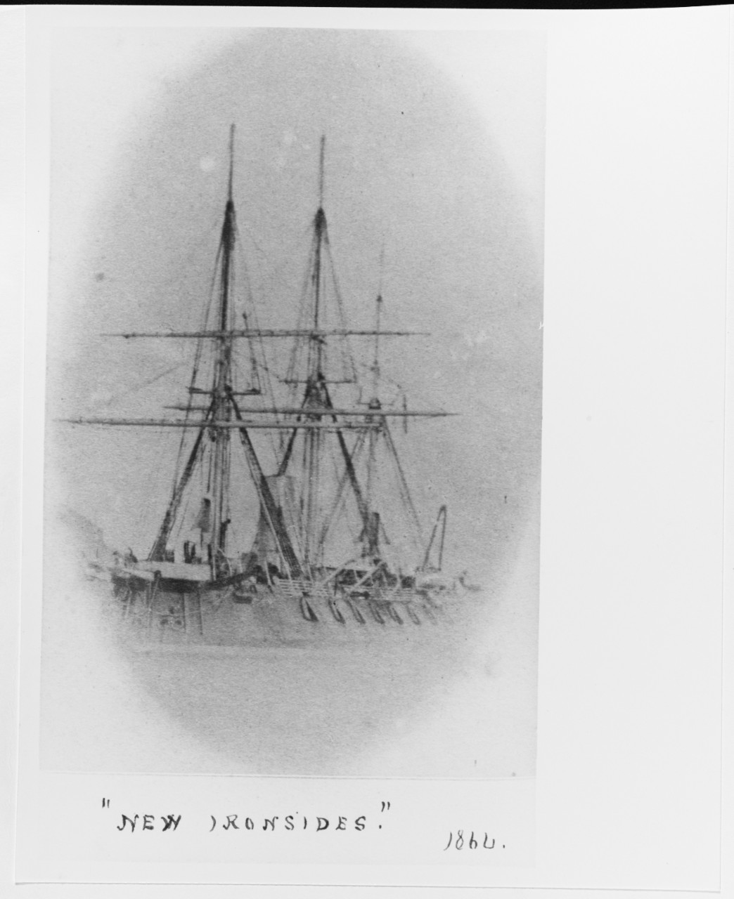 Photo #: NH 94784  USS New Ironsides (1862-1866)