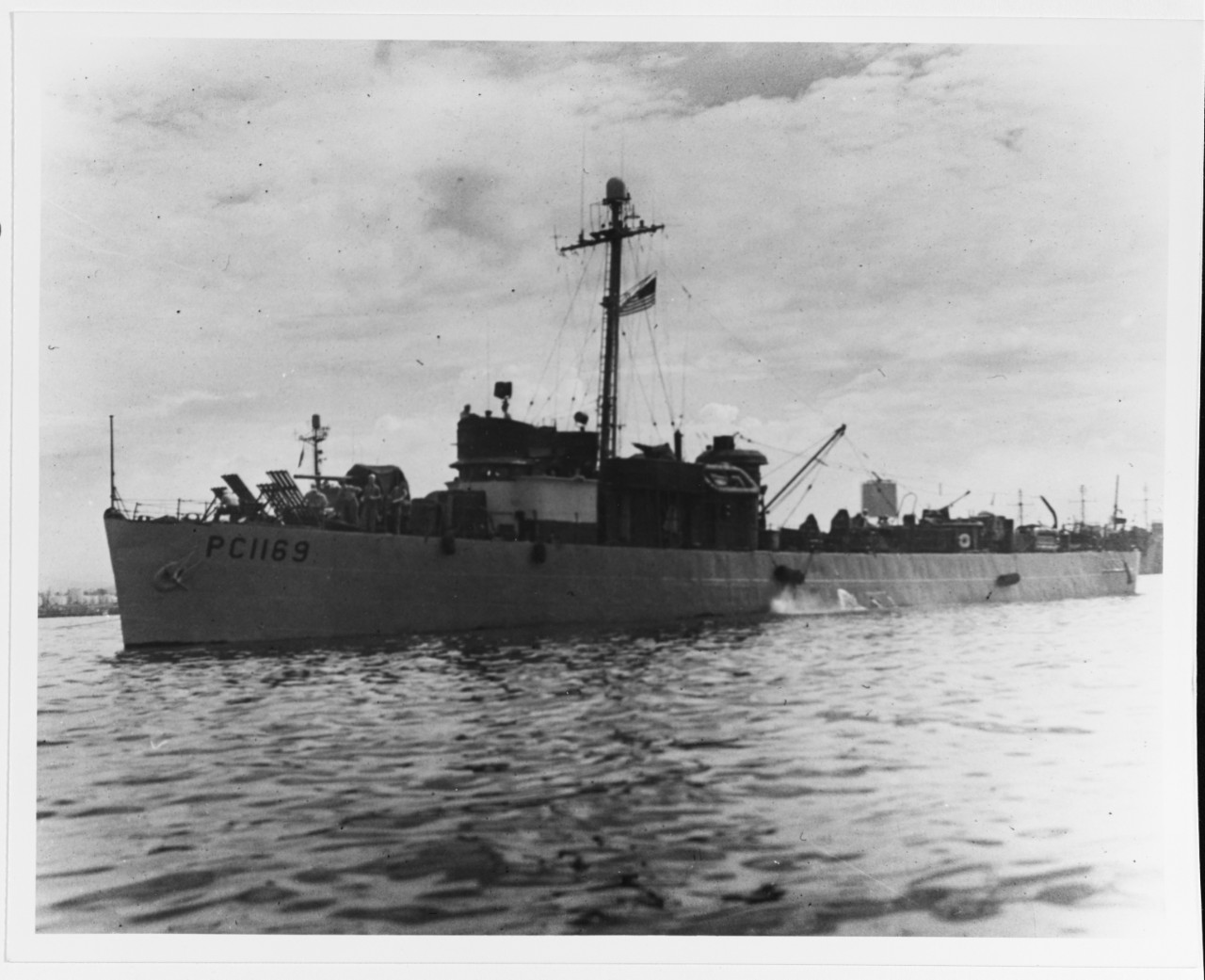 USS PC-1169, later ESCONDIDO