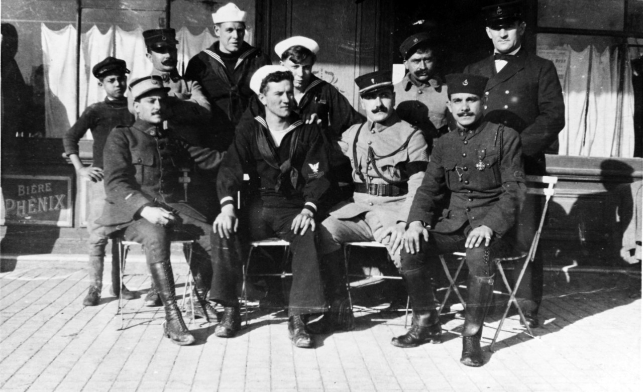 American Sailors with Turkish Military Personnel