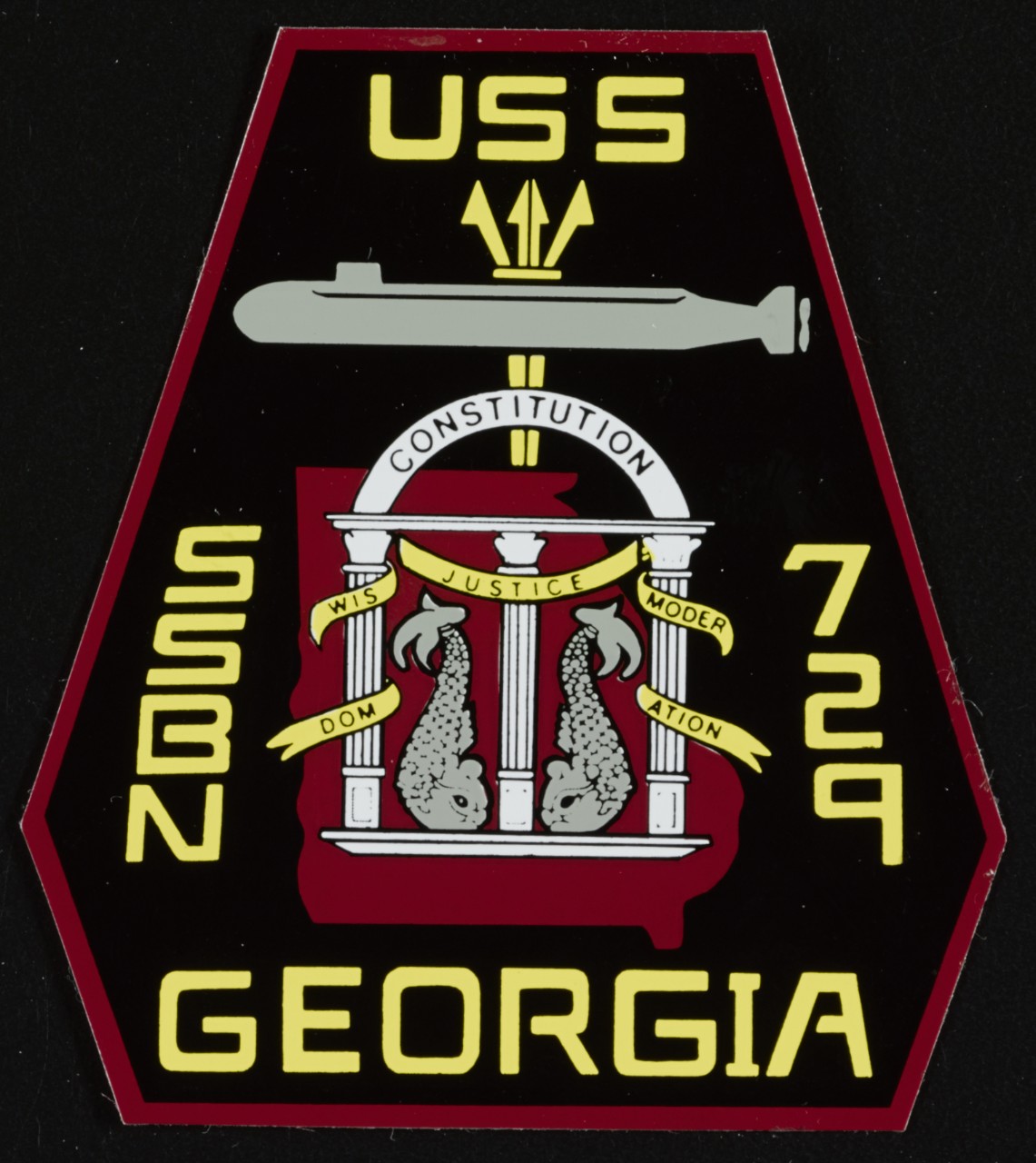 Insignia: USS GEORGIA (SSBN -729)