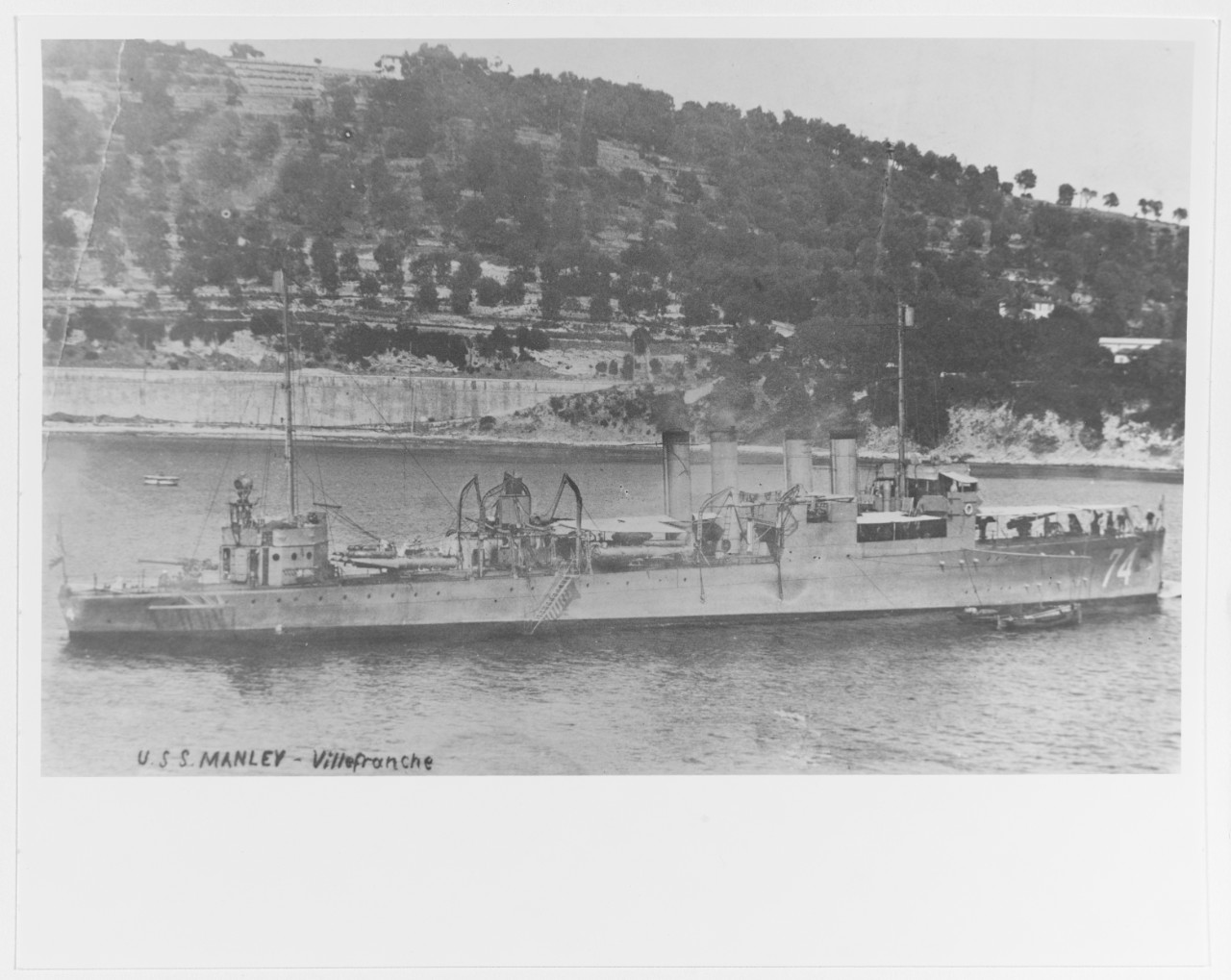 USS MANLEY (DD-74)