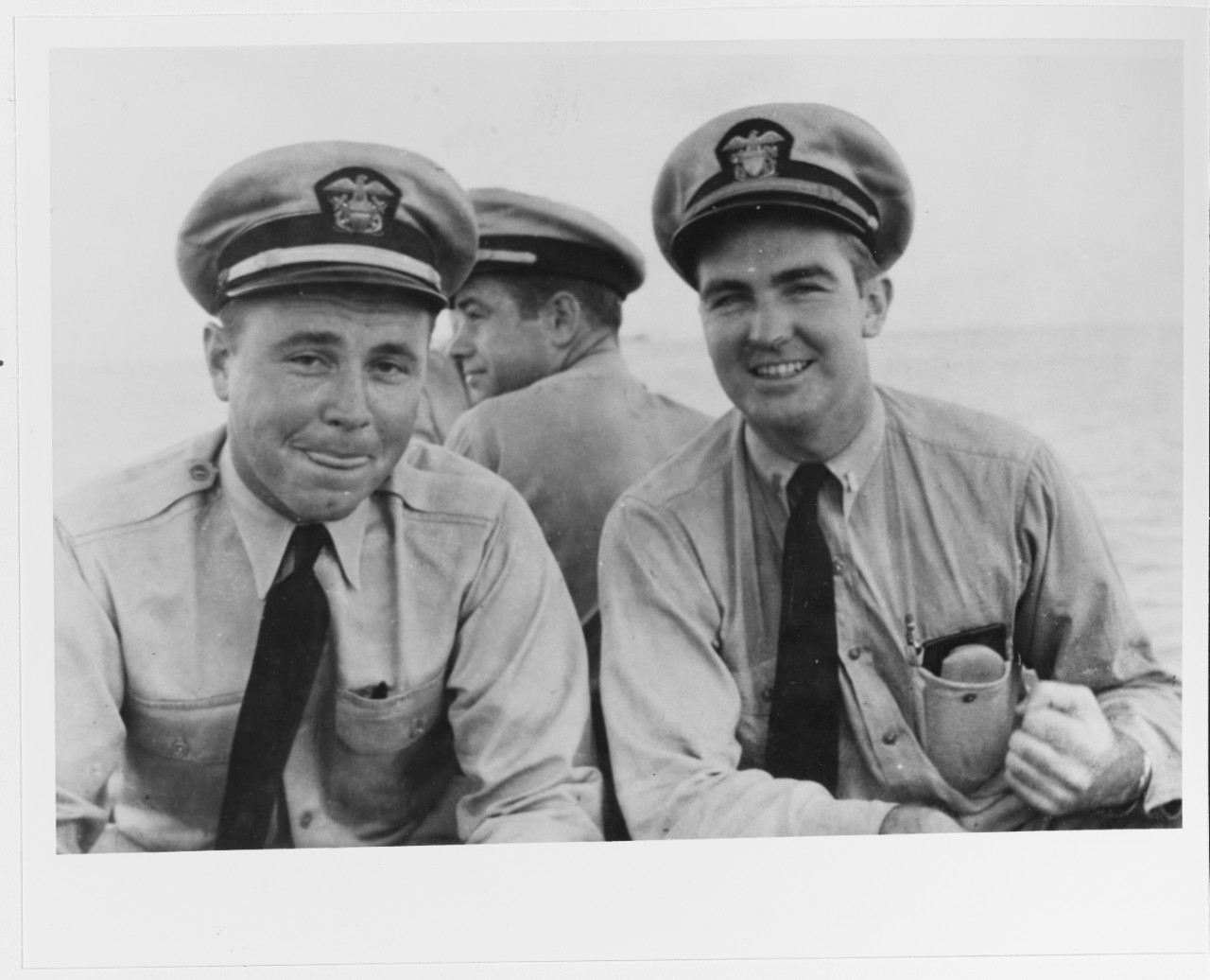 Robert "Buz" Lefevre (left) and Walter G. Winslow