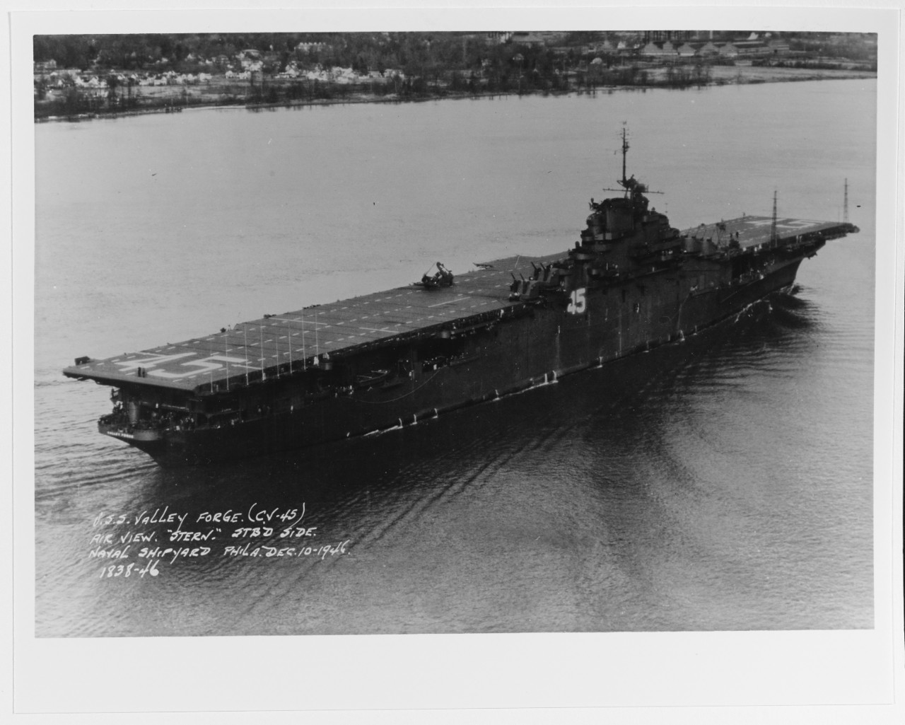 Photo #: NH 95361  USS Valley Forge (CV-45)