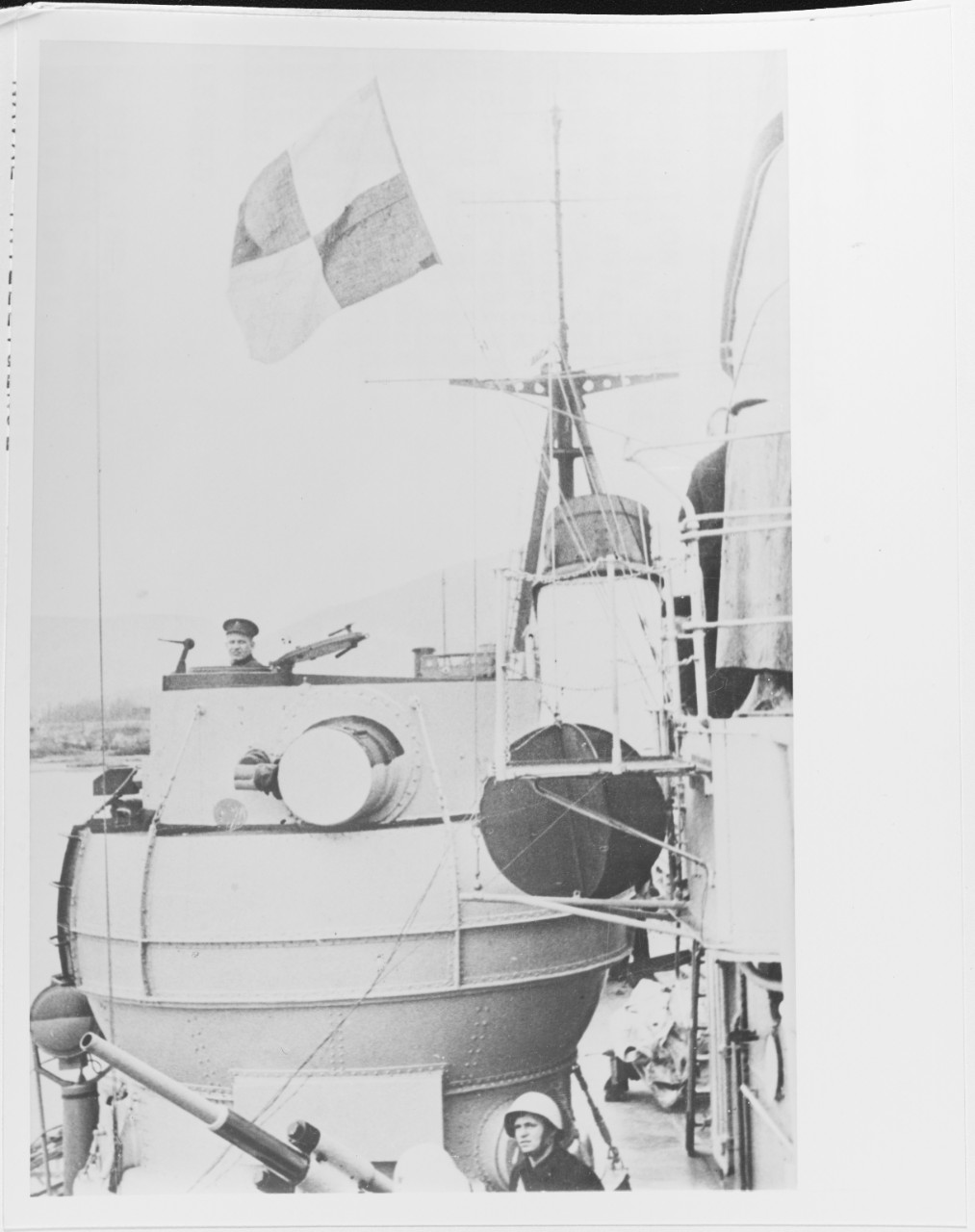 "Round Top" gunnery director tower aboard a Soviet Kirov class Heavy cruiser