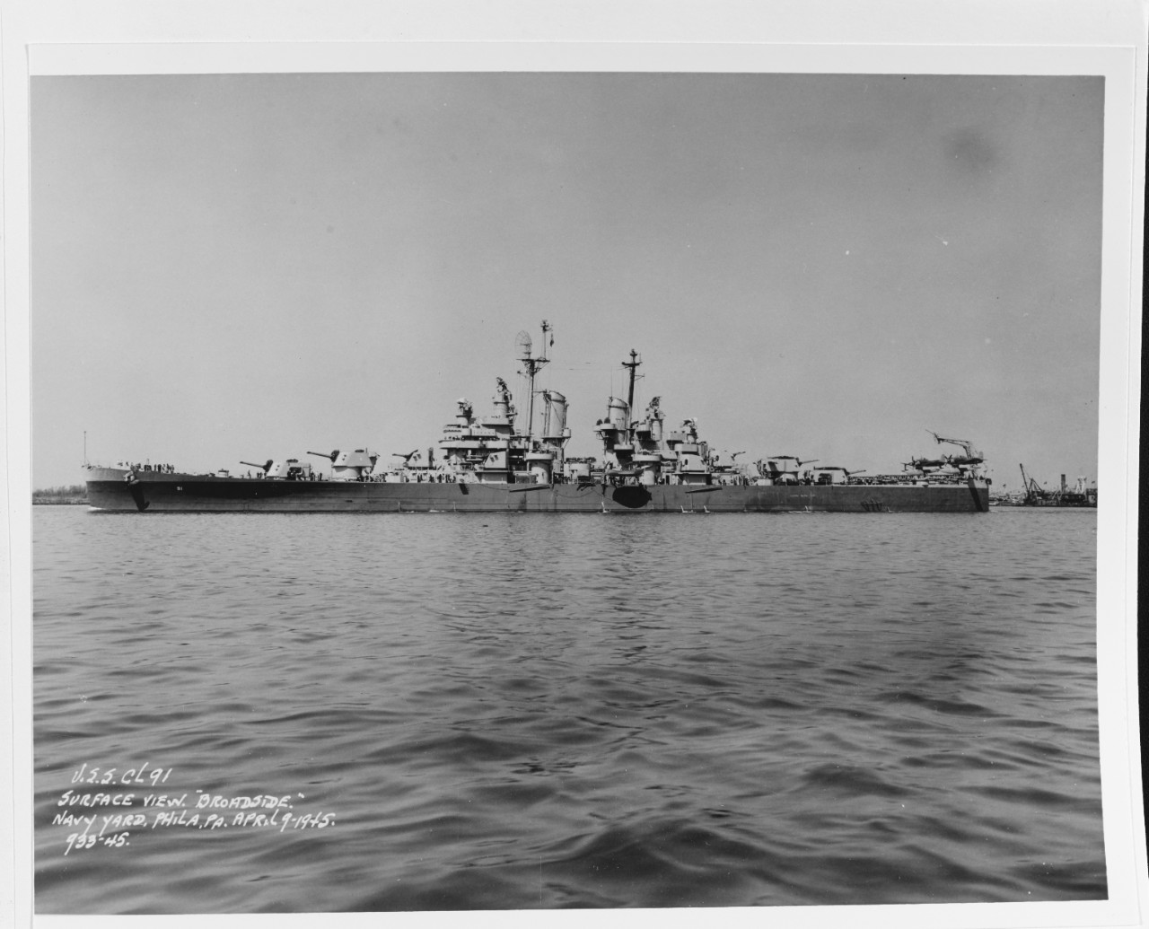 Photo #: NH 95752  USS Oklahoma City (CL-91)