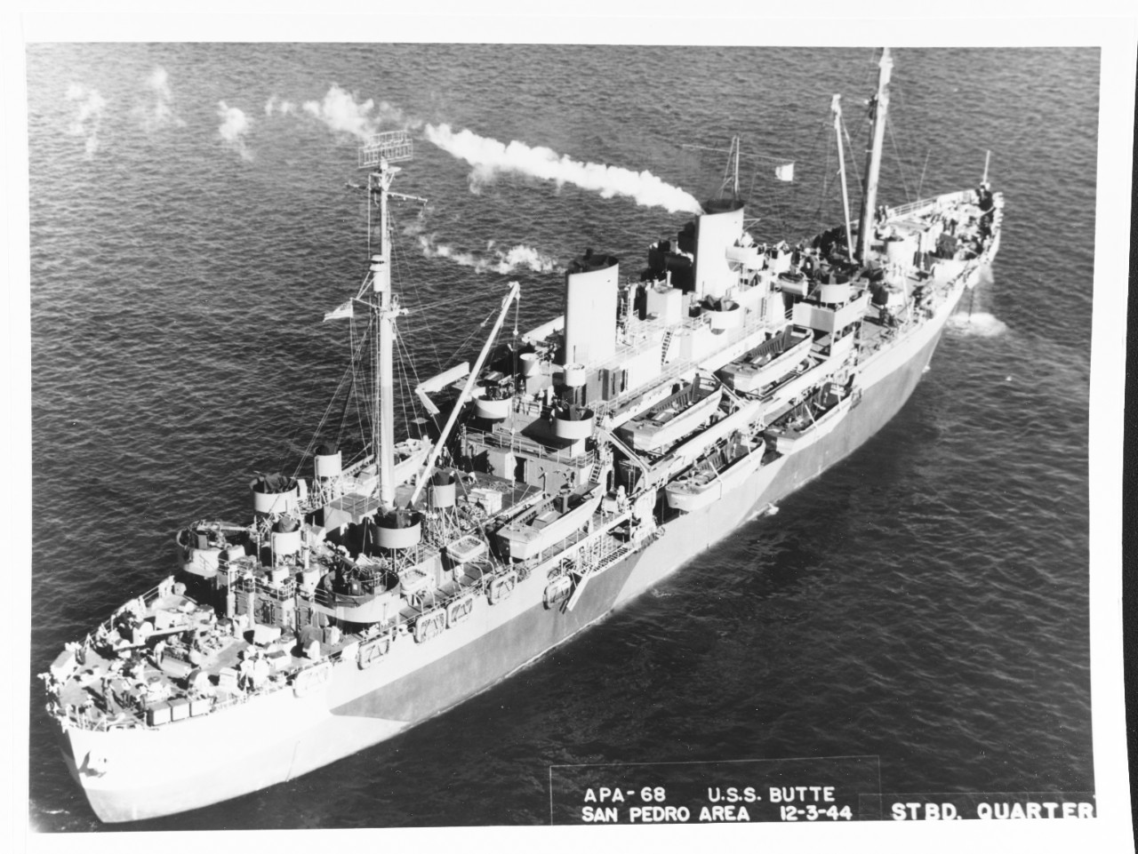 USS BUTTE (APA-68)