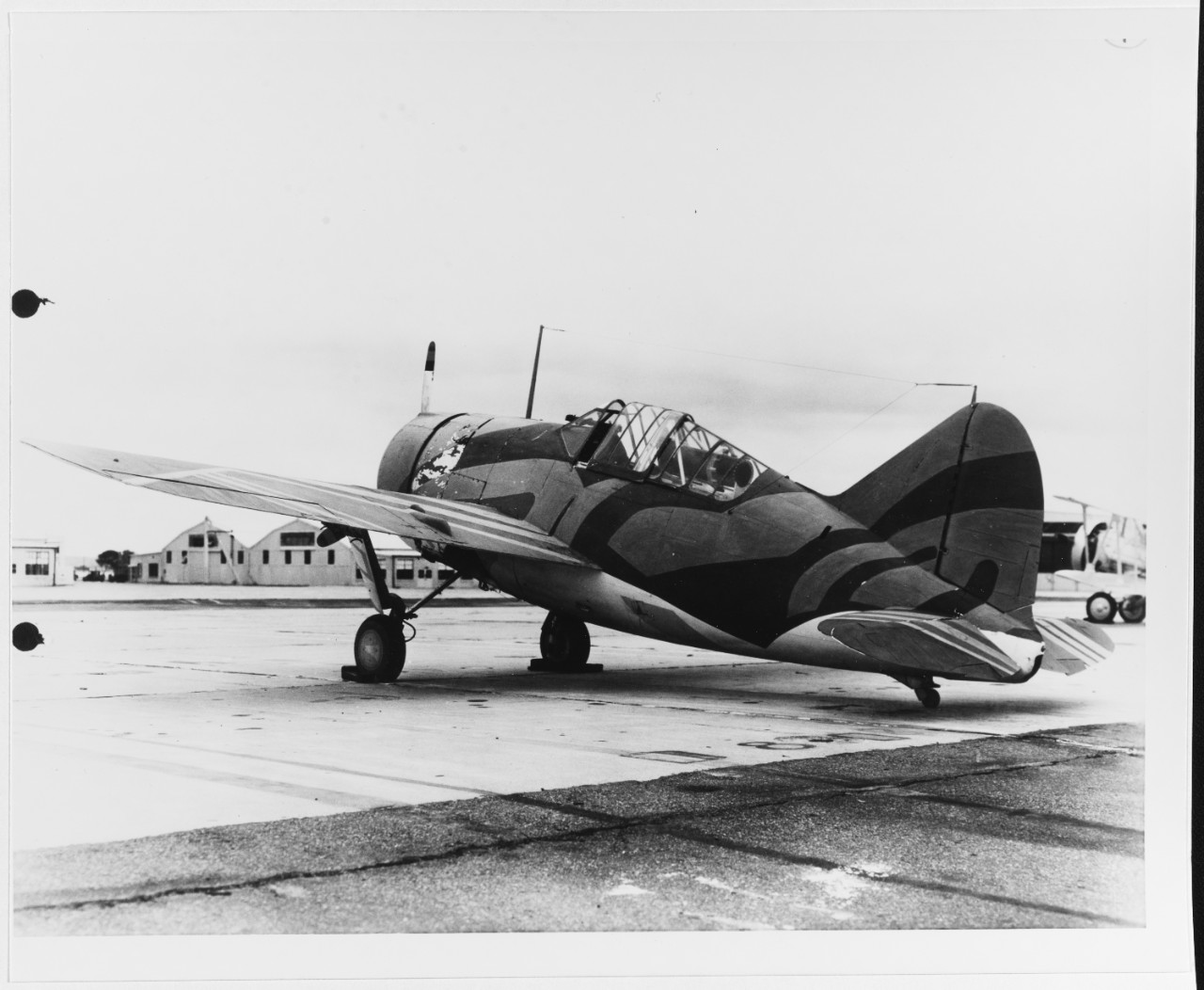 Photo #: NH 96144  Brewster F2A-1 fighter