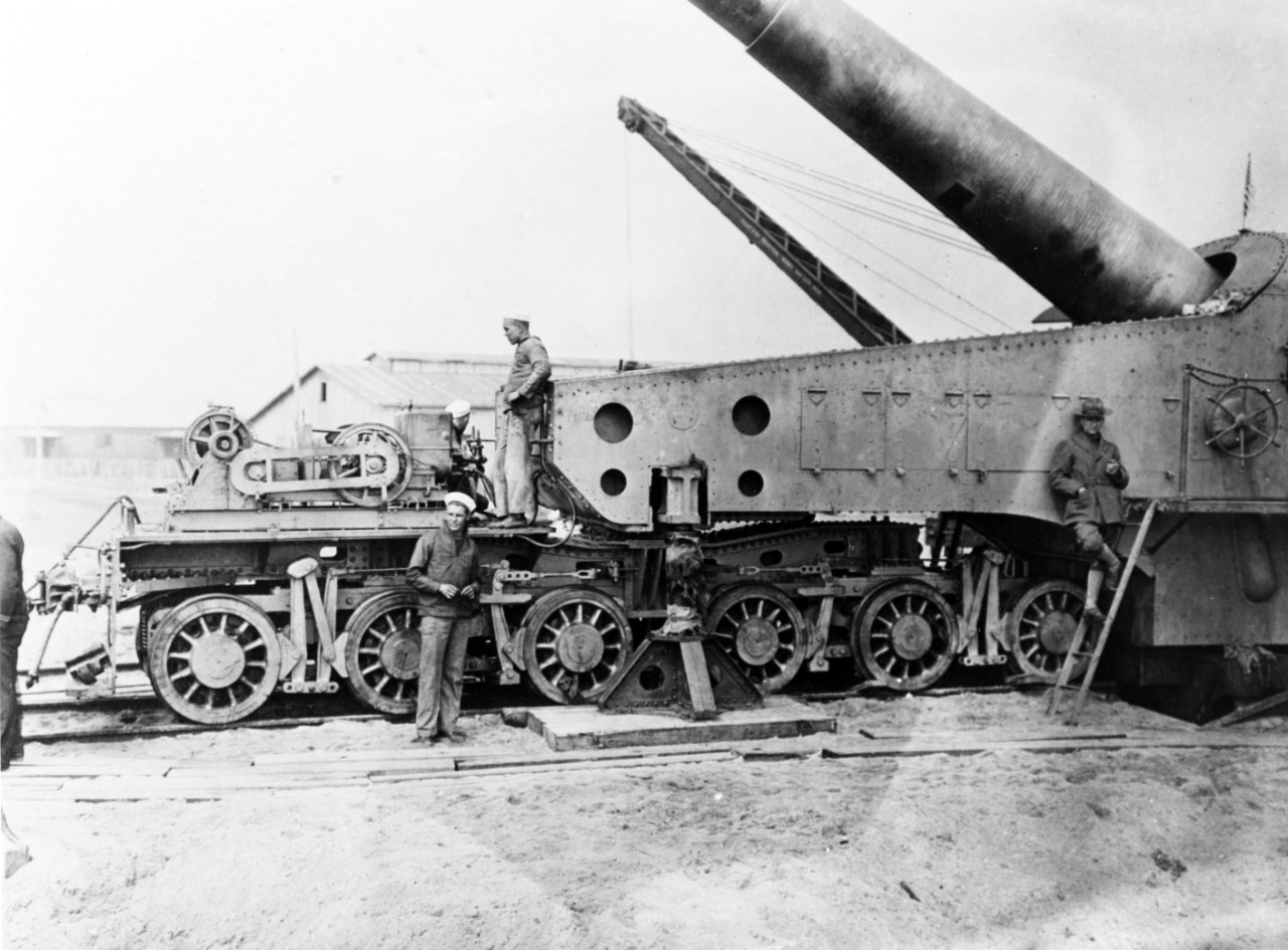 14" Naval railway gun, Mark I