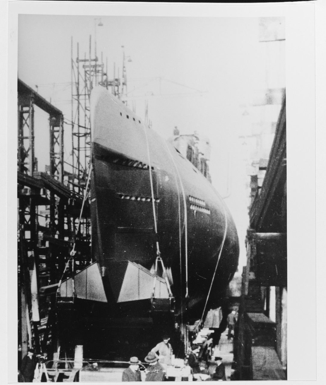 German type XXI submarine
