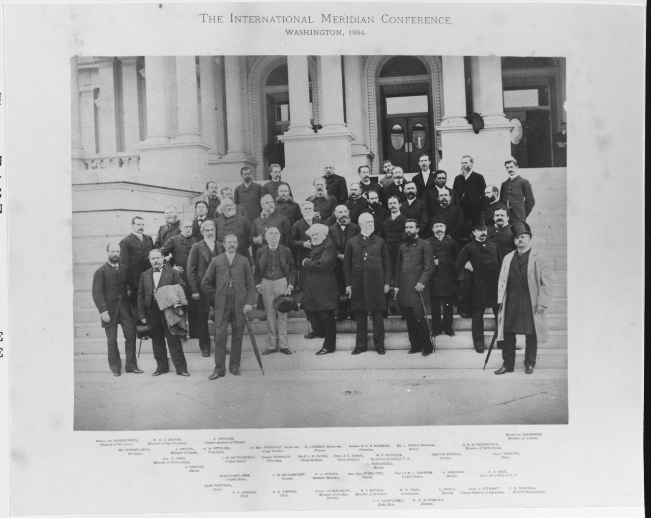 International Meridian Conference, Washington, D.C., 1884.