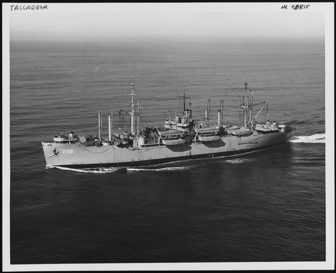 Photo #: NH 96818  USS Talladega (APA-208)