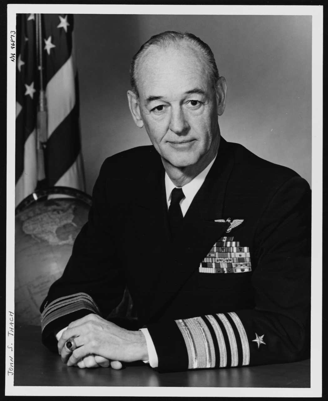 Photo #: NH 96873  Admiral John S. Thach, USN