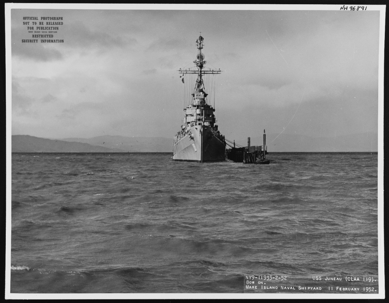 Photo #: NH 96891  USS Juneau (CLAA-119)
