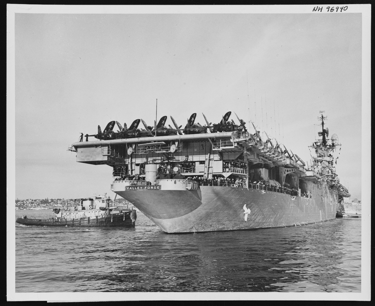 Photo #: NH 96940  USS Valley Forge (CV-45)