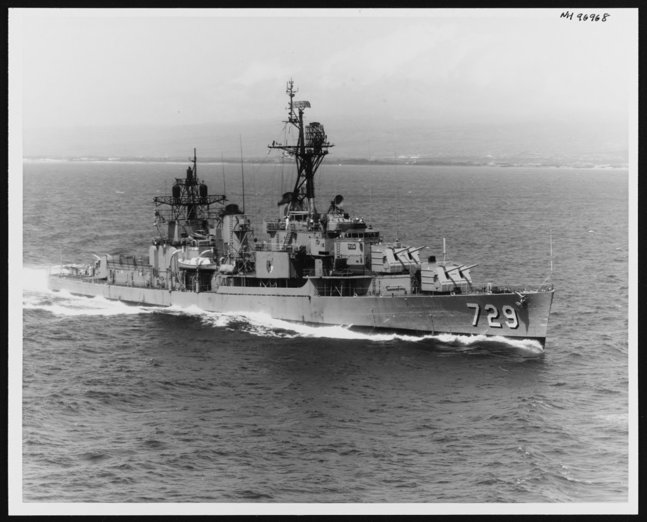 Photo #: NH 96968  USS Lyman K. Swenson (DD-729)