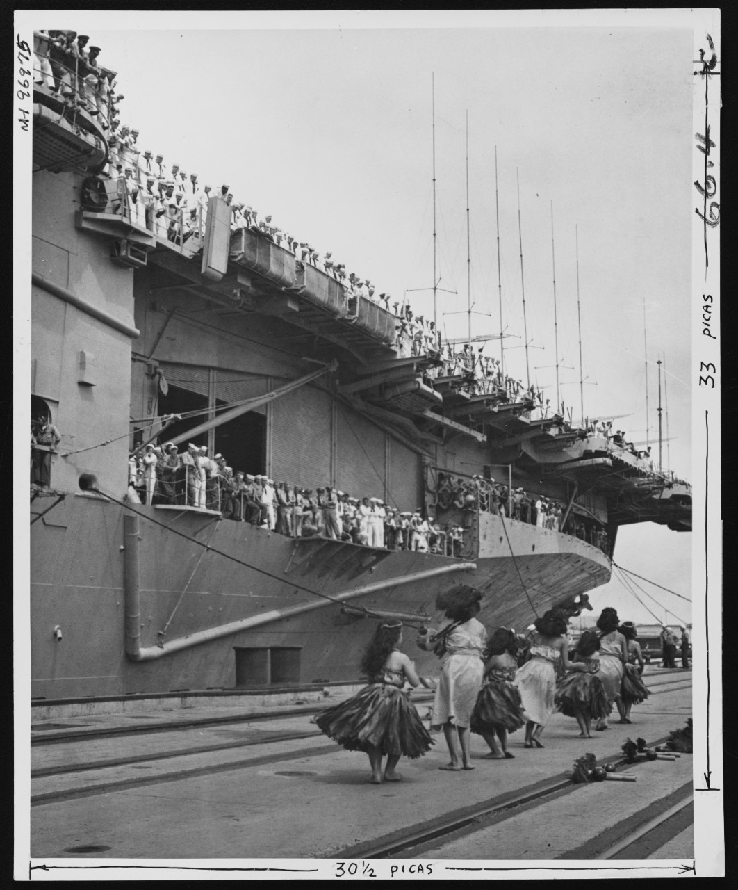 Photo #: NH 96975  USS Valley Forge (CV-45)