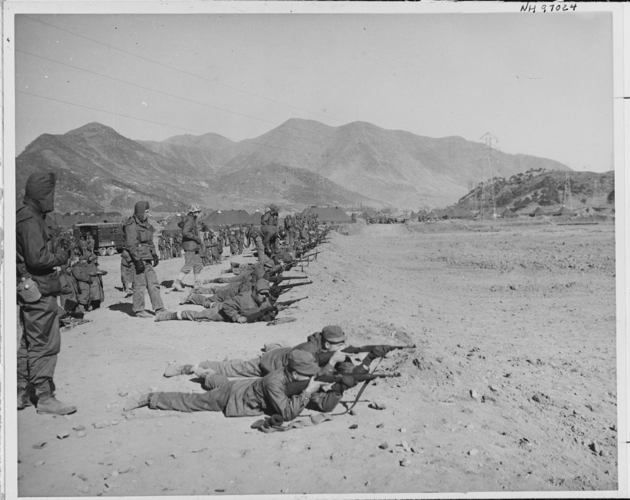 Photo #: NH 97024  First Marine Division in Korea
