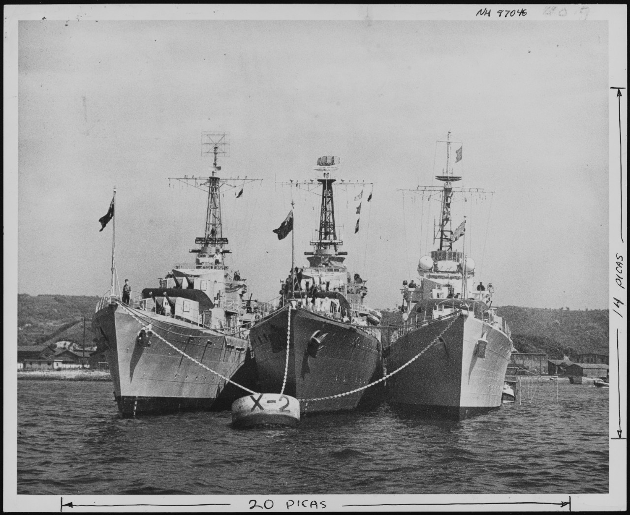 Photo #: NH 97046  Destroyers of British Commonwealth Navies