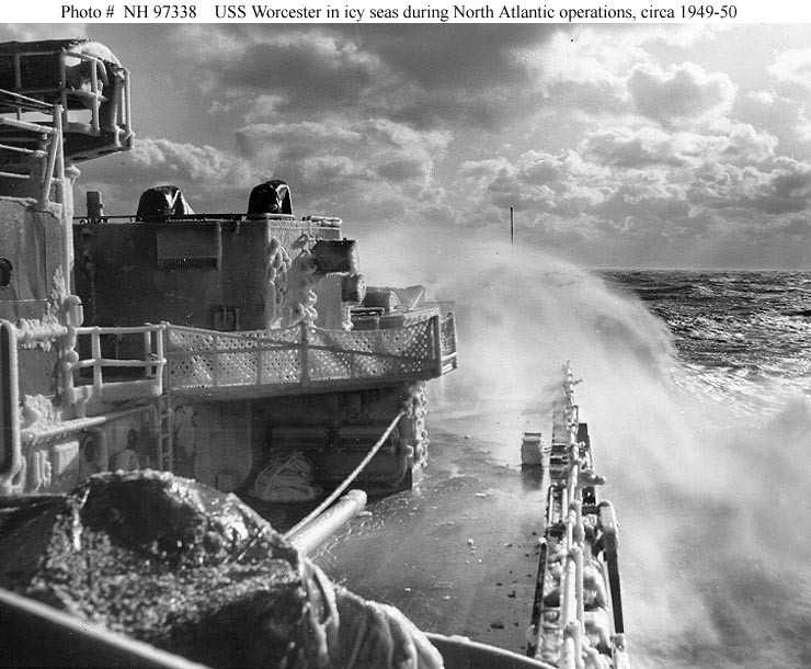 Photo #: NH 97338  USS Worcester (CL-144)