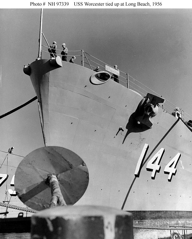 Photo #: NH 97339  USS Worcester (CL-144)