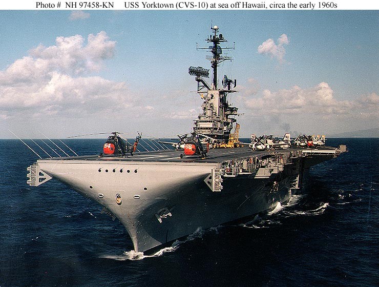Photo #: NH 97458-KN USS Yorktown (CVS-10)