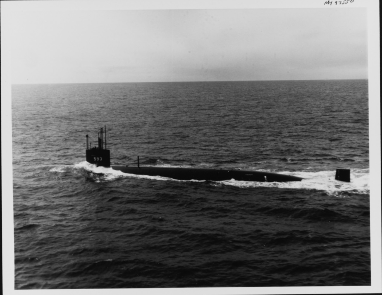 Photo #: NH 97550  USS Thresher (SSN-593)