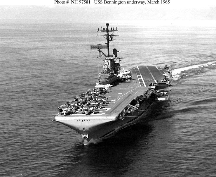Photo #: NH 97581  USS Bennington (CVS-20)