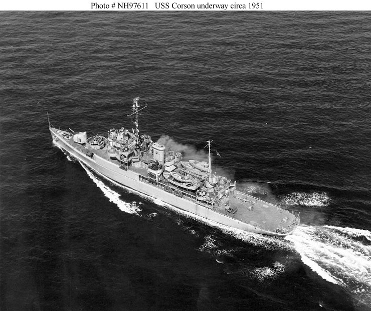 Photo #: NH 97611  USS Corson (AVP-37)