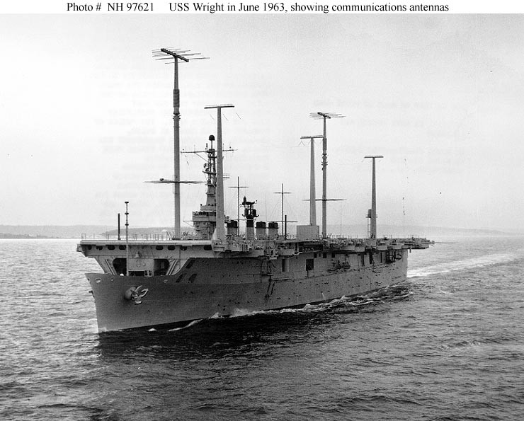 Photo #: NH 97621  USS Wright (CC-2)