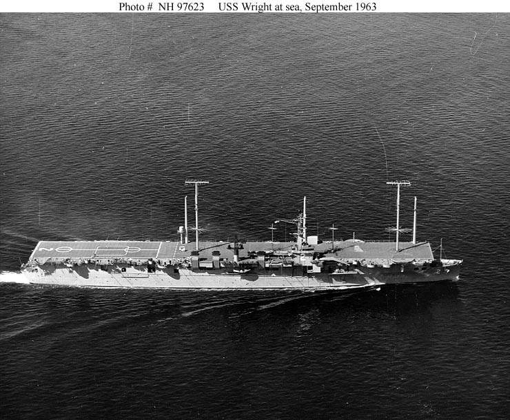 Photo #: NH 97623  USS Wright (CC-2)