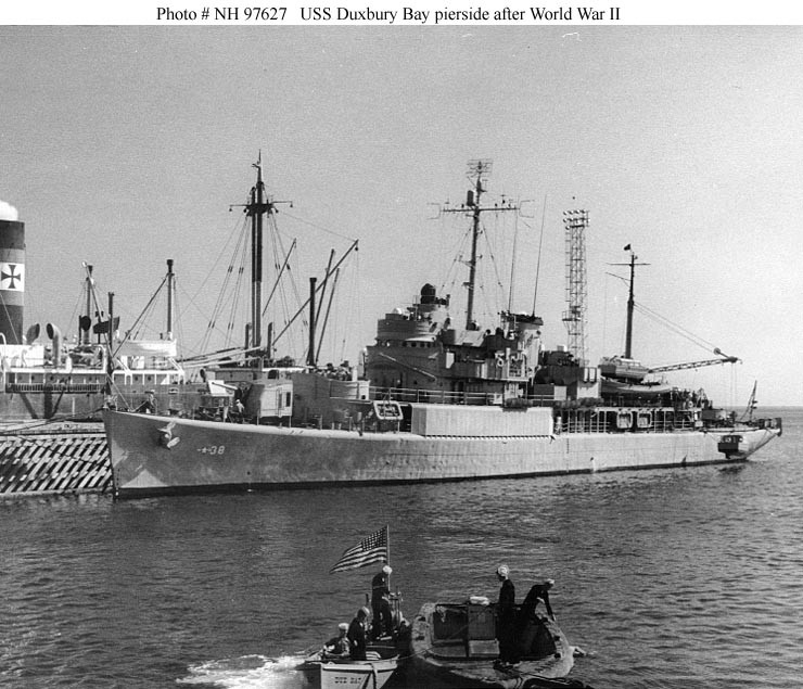 Photo #: NH 97627  USS Duxbury Bay (AVP-38)