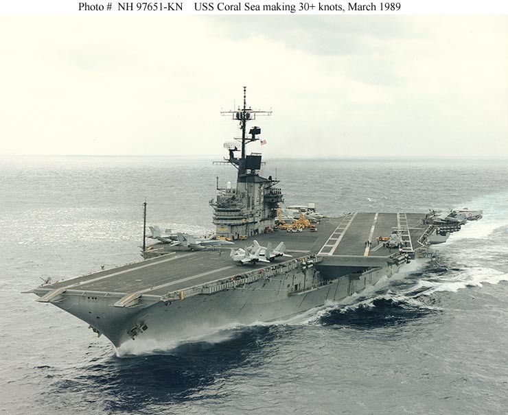 Photo #: NH 97651-KN USS Coral Sea (CV-43)