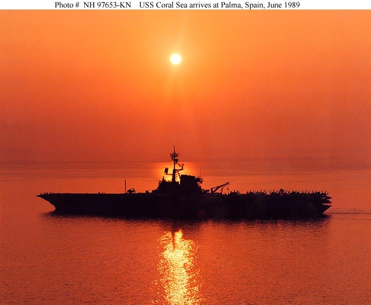Photo #: NH 97653-KN USS Coral Sea (CV-43)