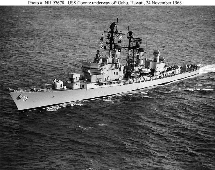 Photo #: NH 97678  USS Coontz (DLG-9)