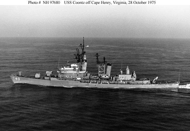Photo #: NH 97680  USS Coontz (DDG-40)