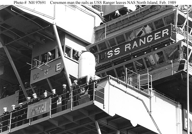 Photo #: NH 97691  USS Ranger (CV-61)
