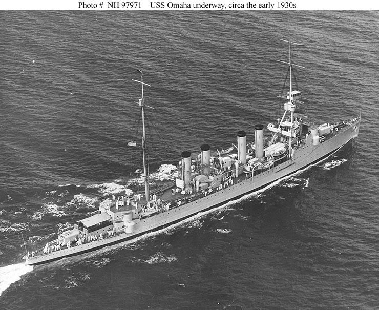 Photo #: NH 97971  USS Omaha (CL-4)