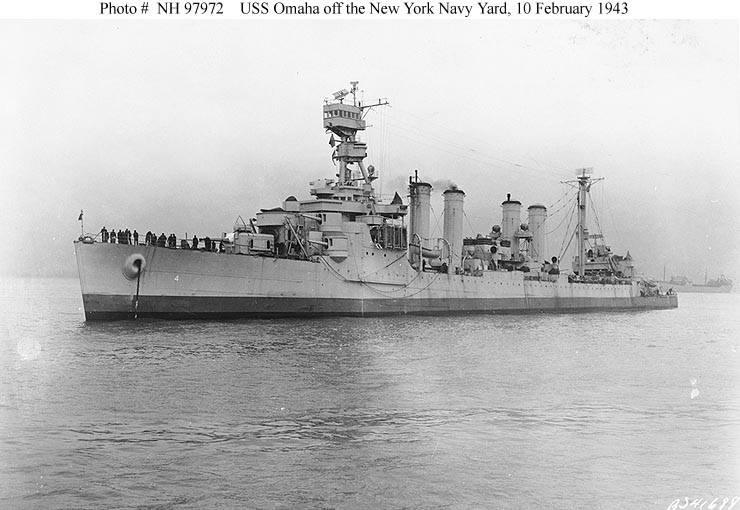 Photo #: NH 97972  USS Omaha (CL-4)