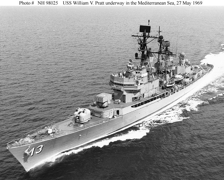 Photo #: NH 98025  USS William V. Pratt (DLG-13)