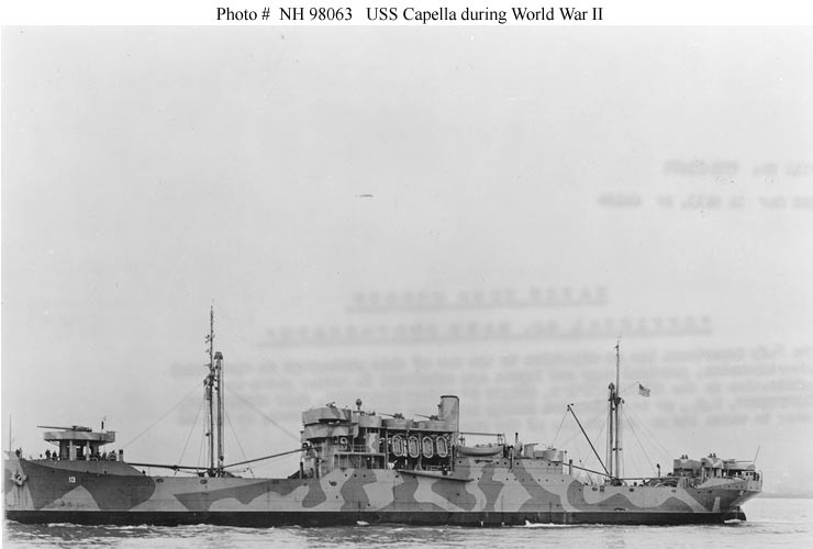 Photo #: NH 98063  USS Capella
