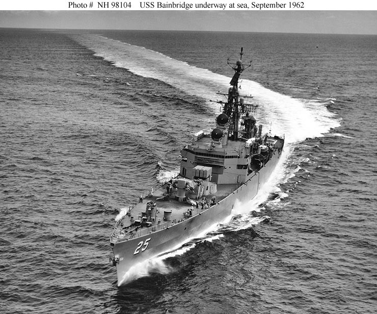Photo #: NH 98104  USS Bainbridge (DLGN-25)