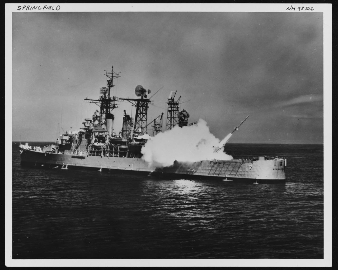 Photo #: NH 98206  USS Springfield (CLG-7)