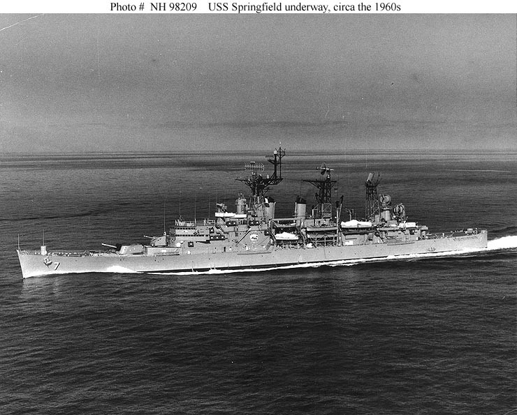 Photo #: NH 98209  USS Springfield (CLG-7)
