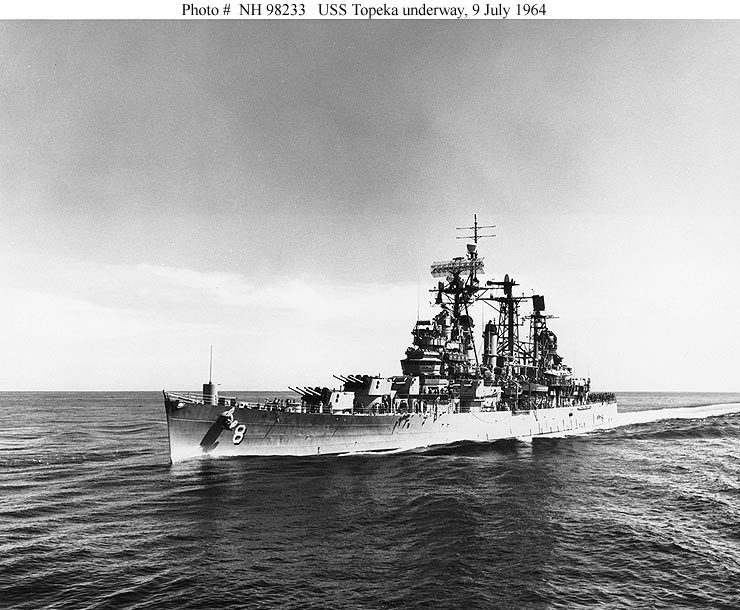 Photo #: NH 98233  USS Topeka (CLG-8)