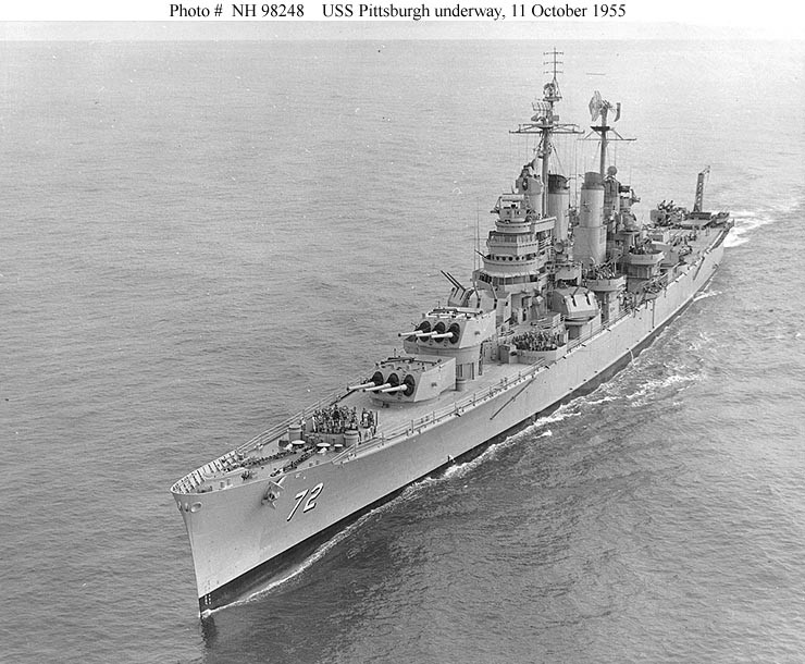 Photo #: NH 98248  USS Pittsburgh (CA-72)